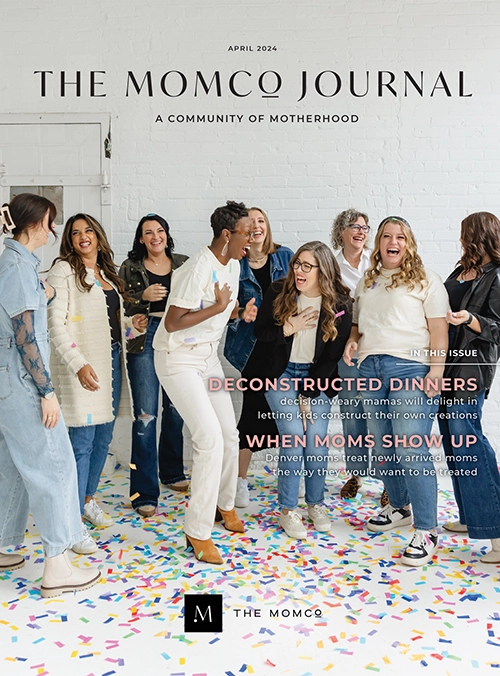 Cover of the April 2024 edition of the MomCo Journal.
